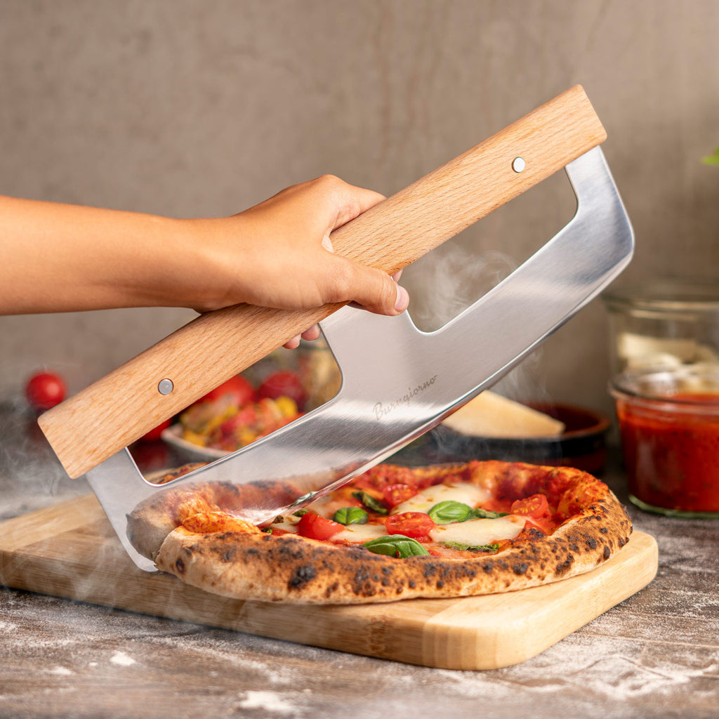 Burngiorno Pizza-Wiegemesser