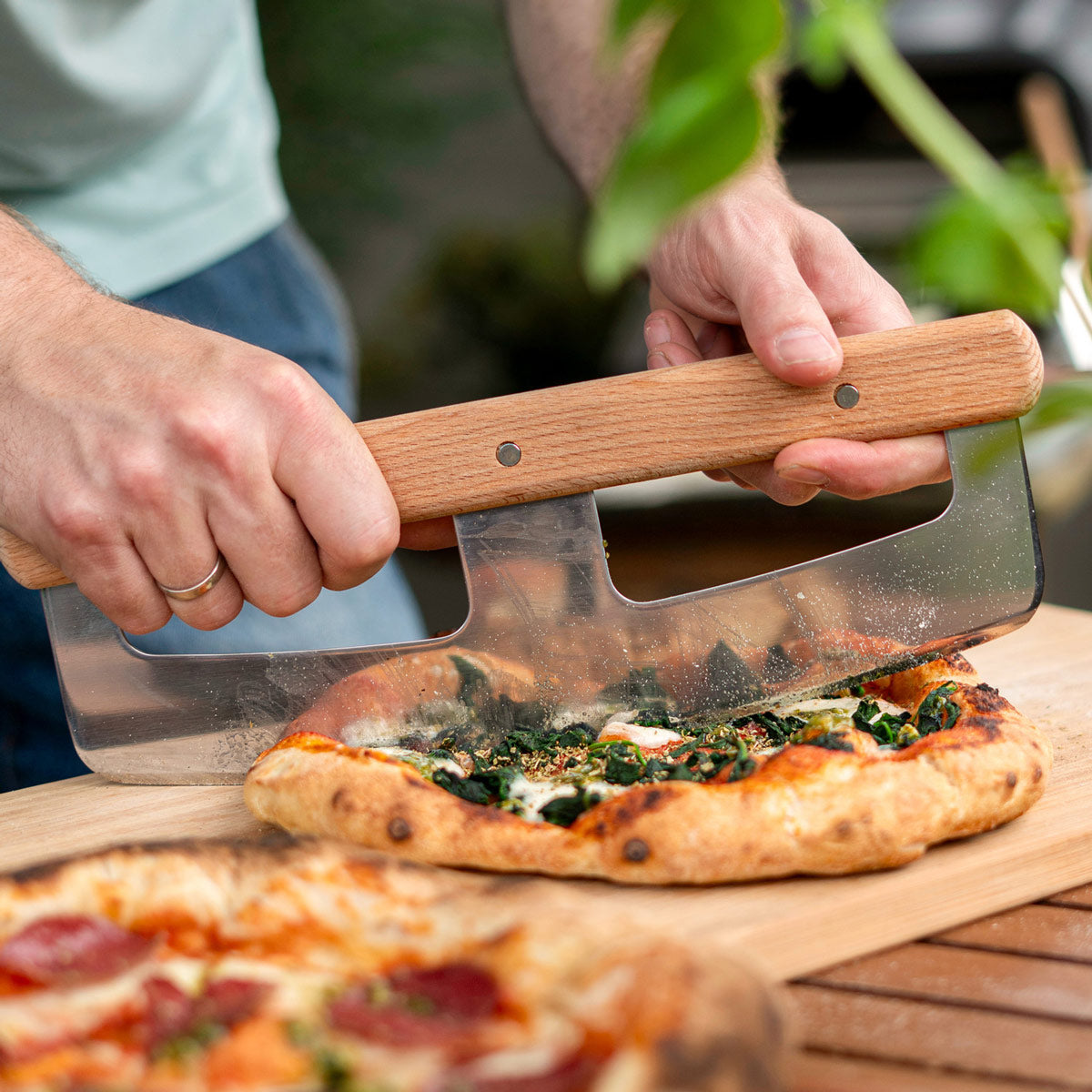 Burngiorno Pizza-Wiegemesser