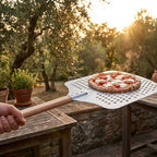 Burngiorno Pizzaschieber Holz/Aluminum 16"